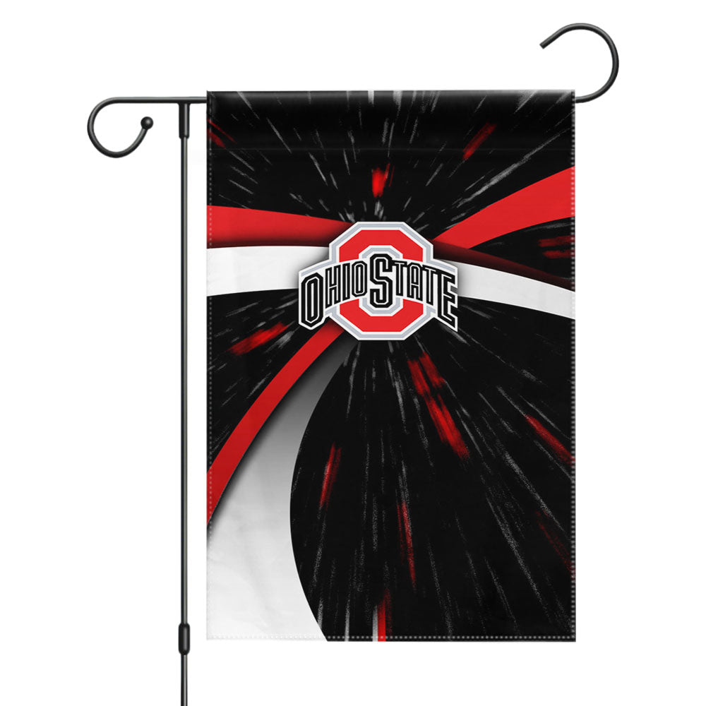 Ohio State Buckeyes 987 Garden Flags Yard Outdoor Lawn 12 X 18
