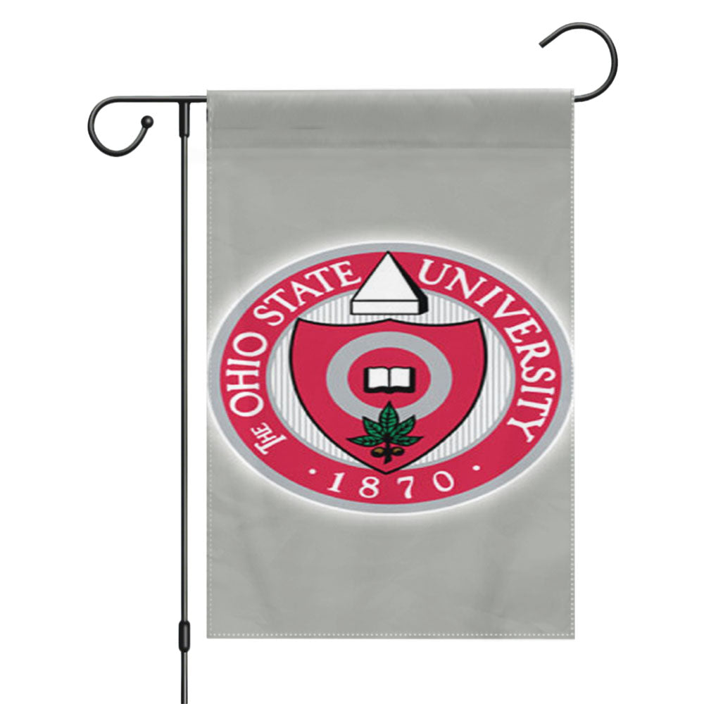 Ohio State University Art Garden Flags Yard Outdoor Lawn 12 X 18