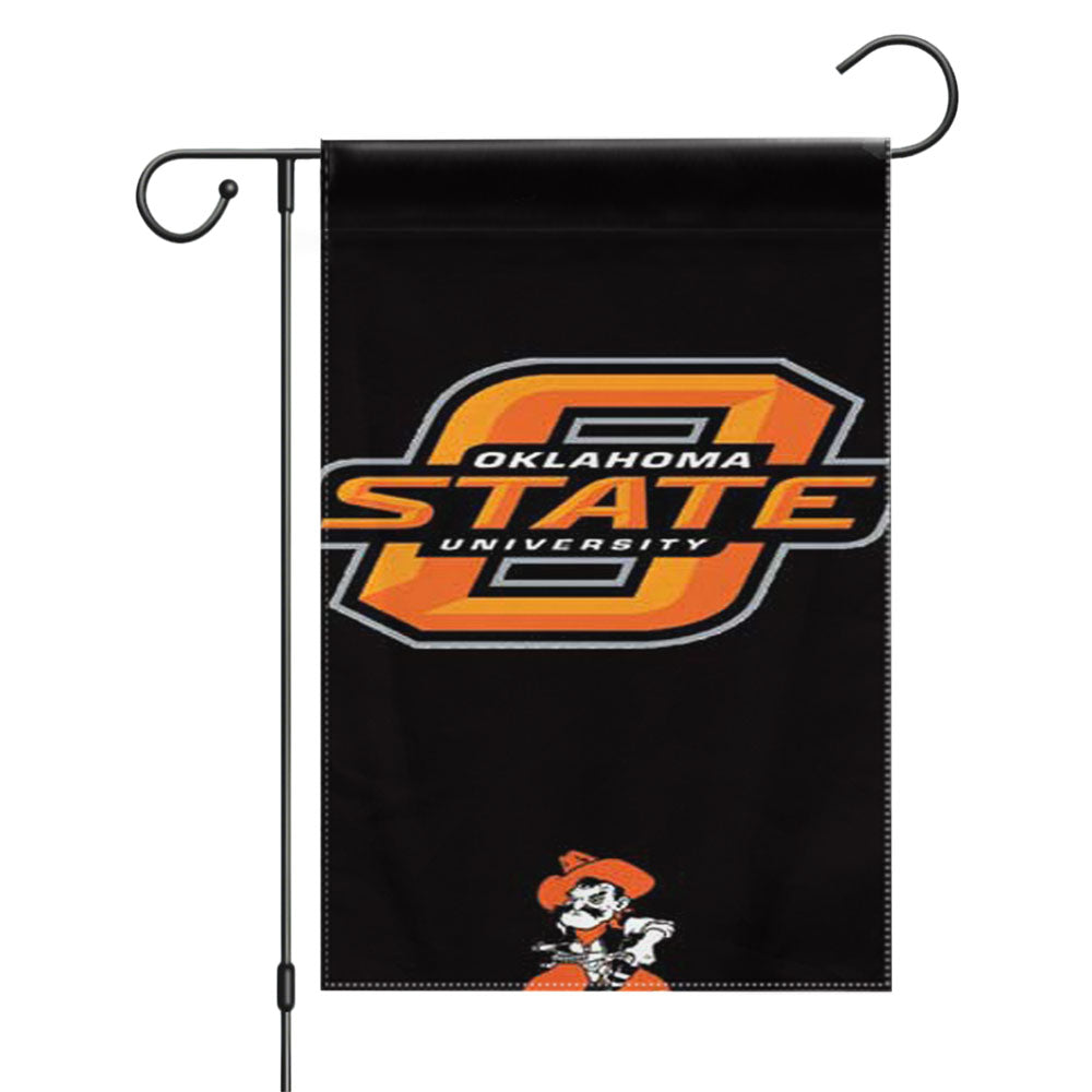 Ok State Logos Garden Flags Yard Outdoor Lawn 12 X 18