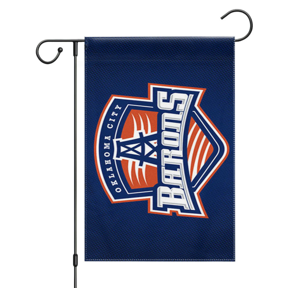 Oklahoma City Barons Art Garden Flags Yard Outdoor Lawn 12 X 18
