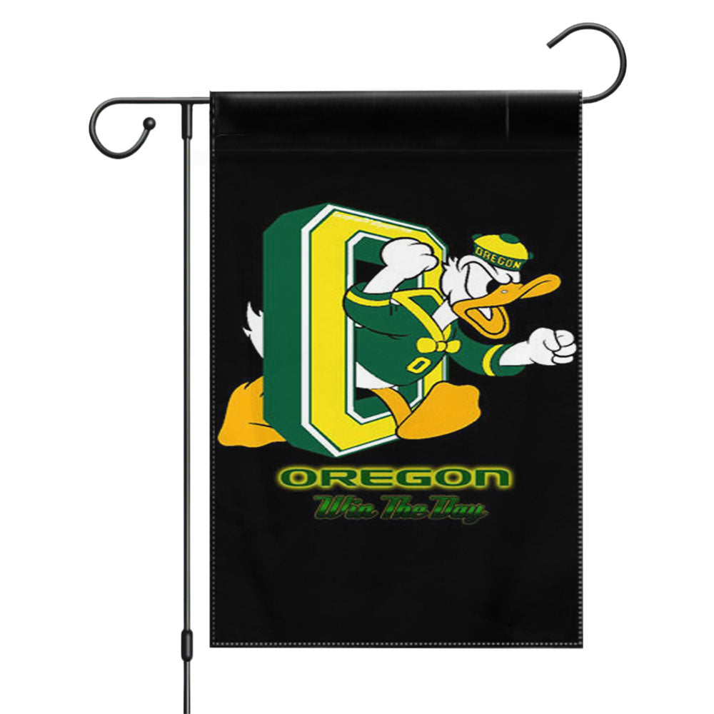 Oregon Ducks Garden Flags Yard Outdoor Lawn 12 X 18