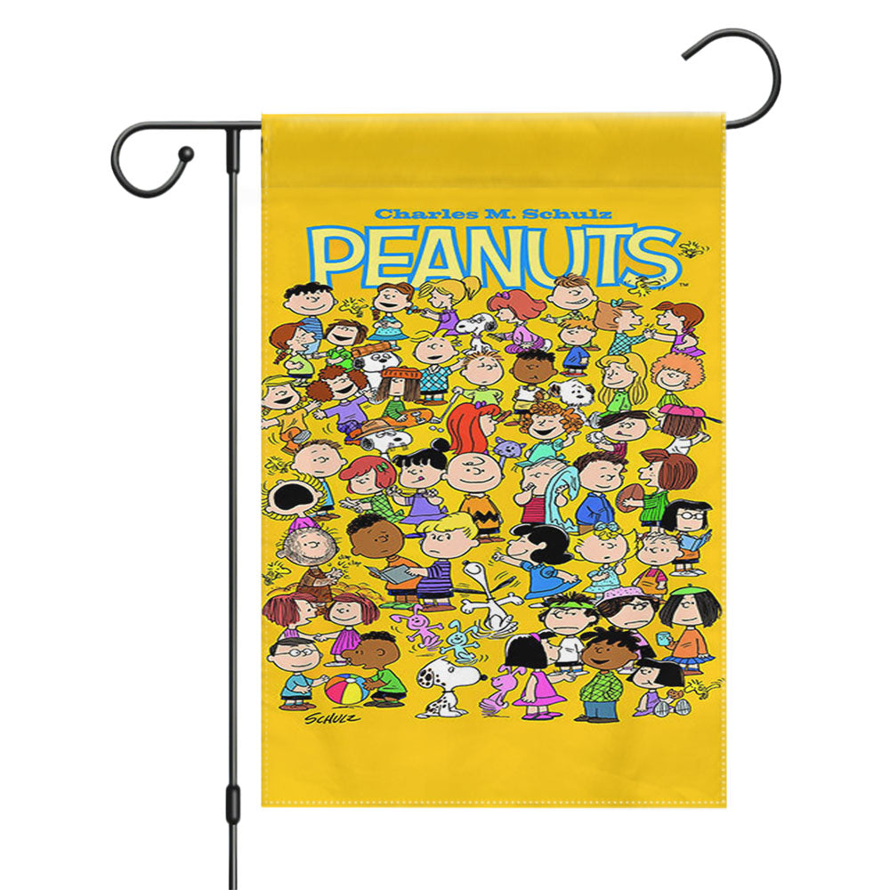Peanuts Characters Easter Garden Flags Yard Outdoor Lawn 12 X 18