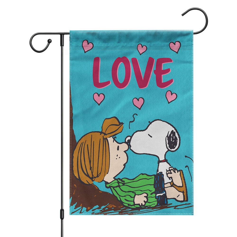 Peanuts Game Day Garden Flags Yard Outdoor Lawn 12 X 18