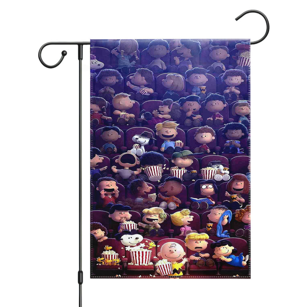 Peanuts Movie Pocky Garden Flags Yard Outdoor Lawn 12 X 18