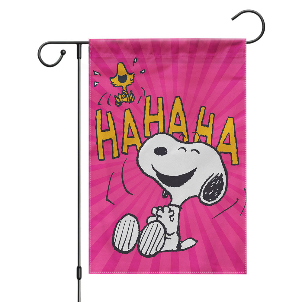 Peanuts Snoopy And Charlie Brown Christmas Garden Flags Yard Outdoor Lawn 12 X 18