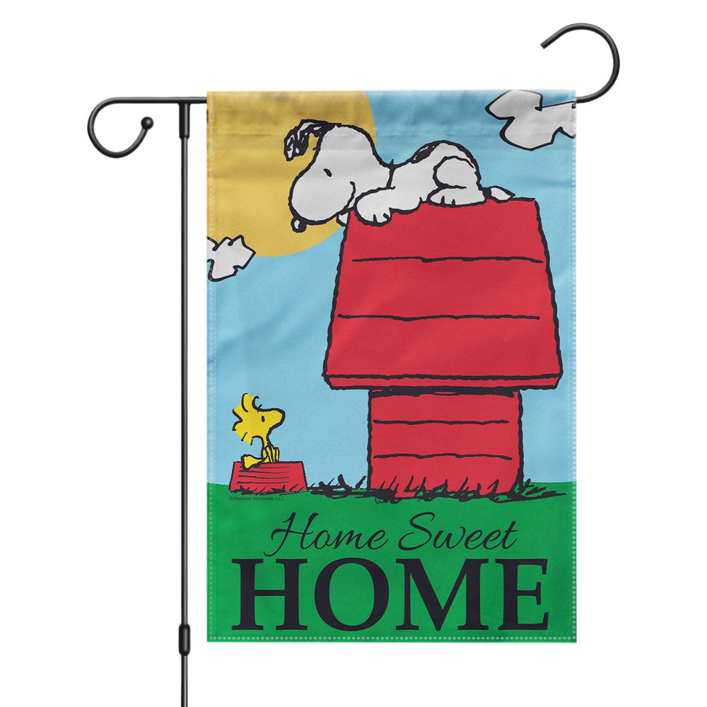 Peanuts Snoopy It'S The Easter Beagle Garden Flags Yard Outdoor Lawn 12 X 18