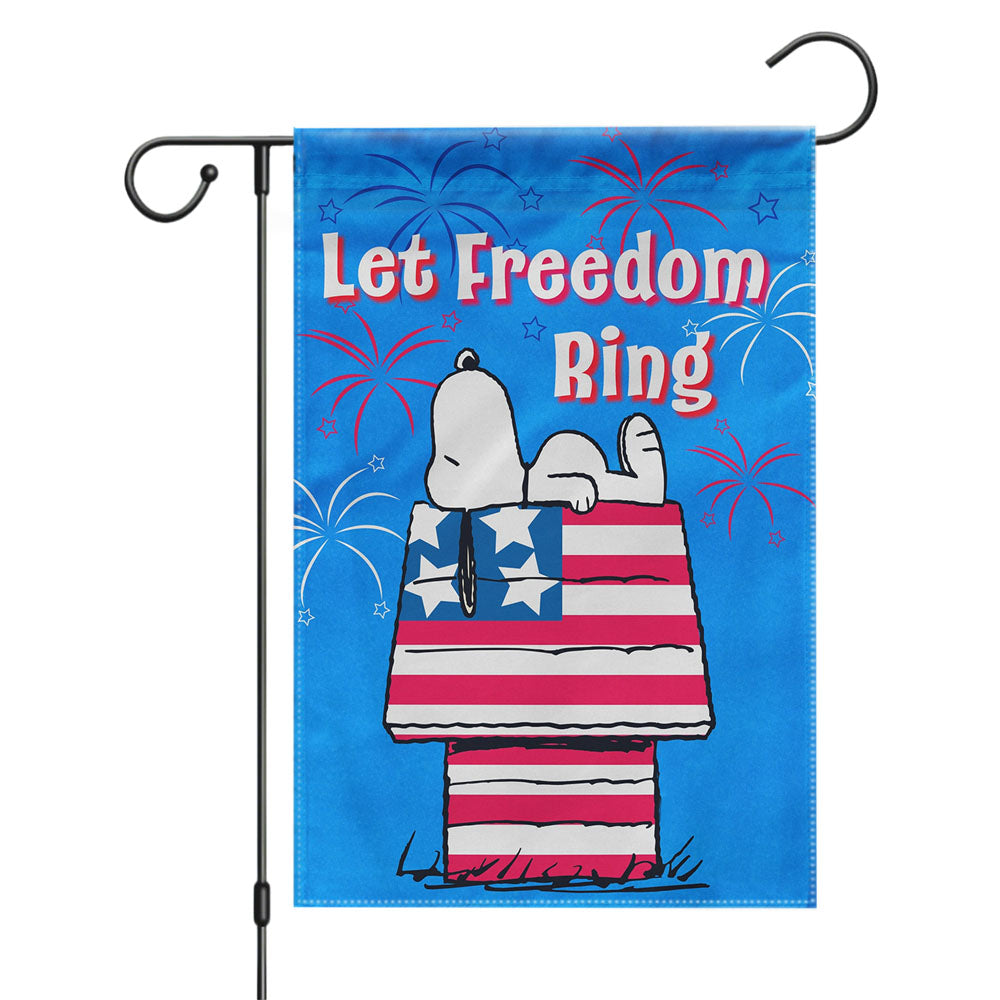 Peanuts Summer Beach Snoopy Garden Flags Yard Outdoor Lawn 12 X 18
