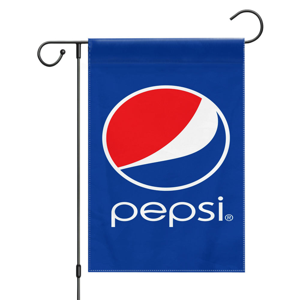 Pepsi Logo 1982 Garden Flags Yard Outdoor Lawn 12 X 18