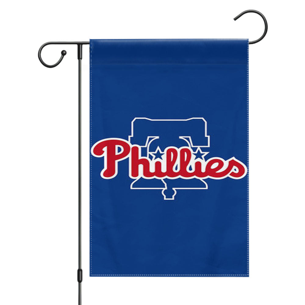 Phillies Logo Garden Flags Yard Outdoor Lawn 12 X 18