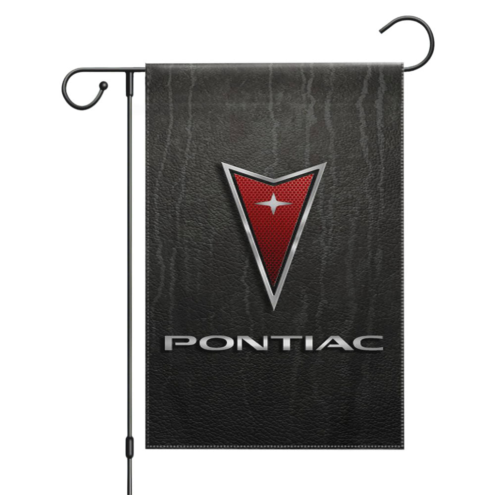 Pontiac Division Of General Motors Garden Flags Yard Outdoor Lawn 12 X 18