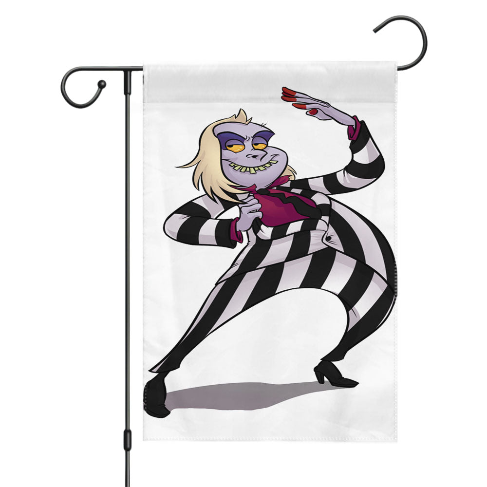 Prince Of Halloween Mr Brightside Cartoon Garden Flags Yard Outdoor Lawn 12 X 18