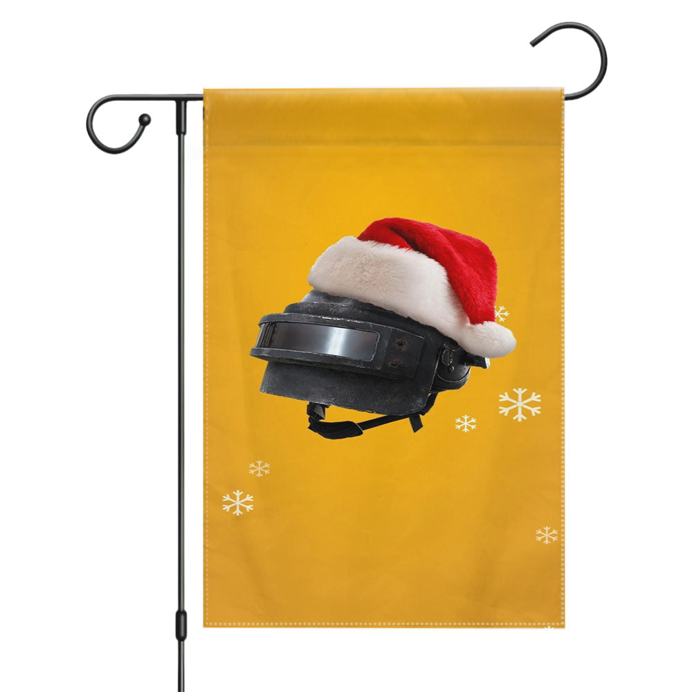 Pubg Mobile Happy Santa And Christmas Garden Flags Yard Outdoor Lawn 12 X 18