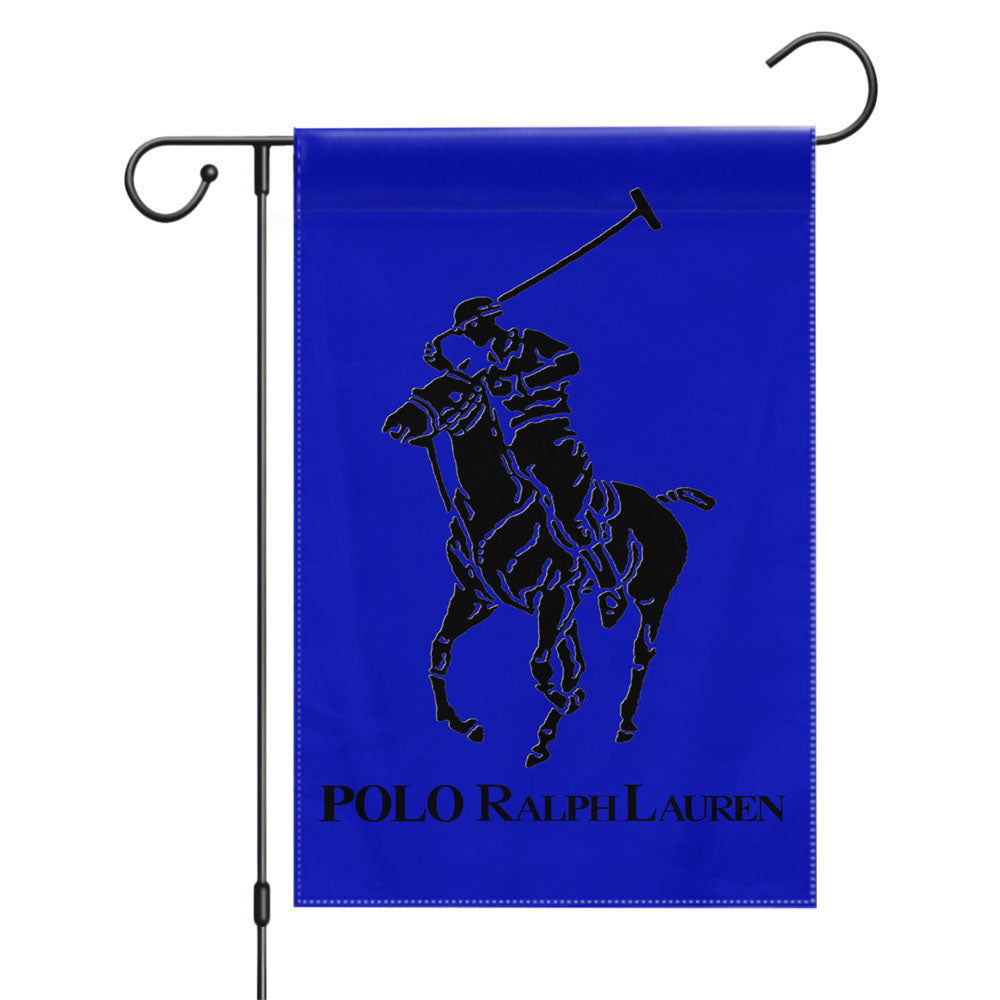 Ralph Lauren Polo Blue Garden Flags Yard Outdoor Lawn 12 X 18