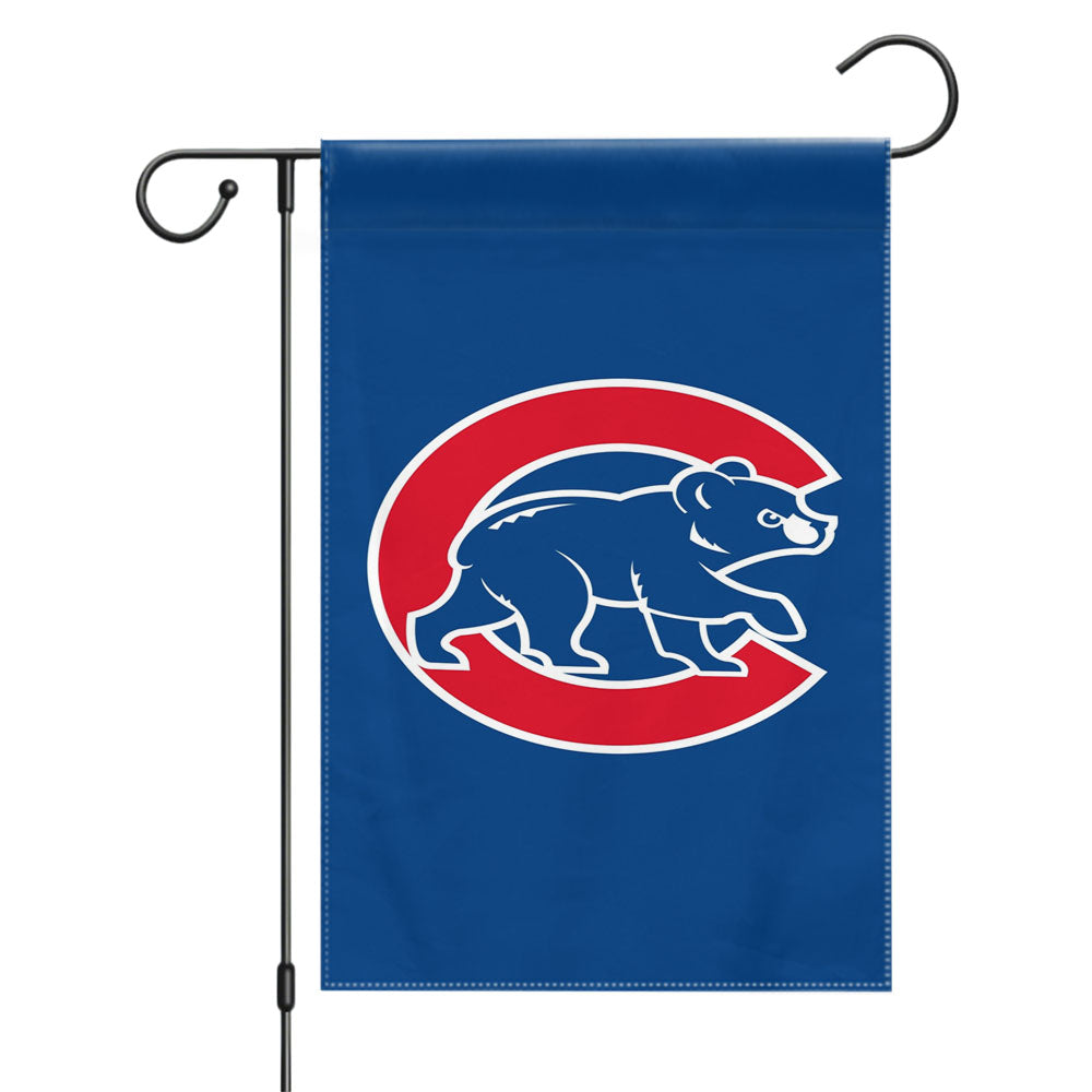 Recruit Chicago Cubs 2 Garden Flags Yard Outdoor Lawn 12 X 18