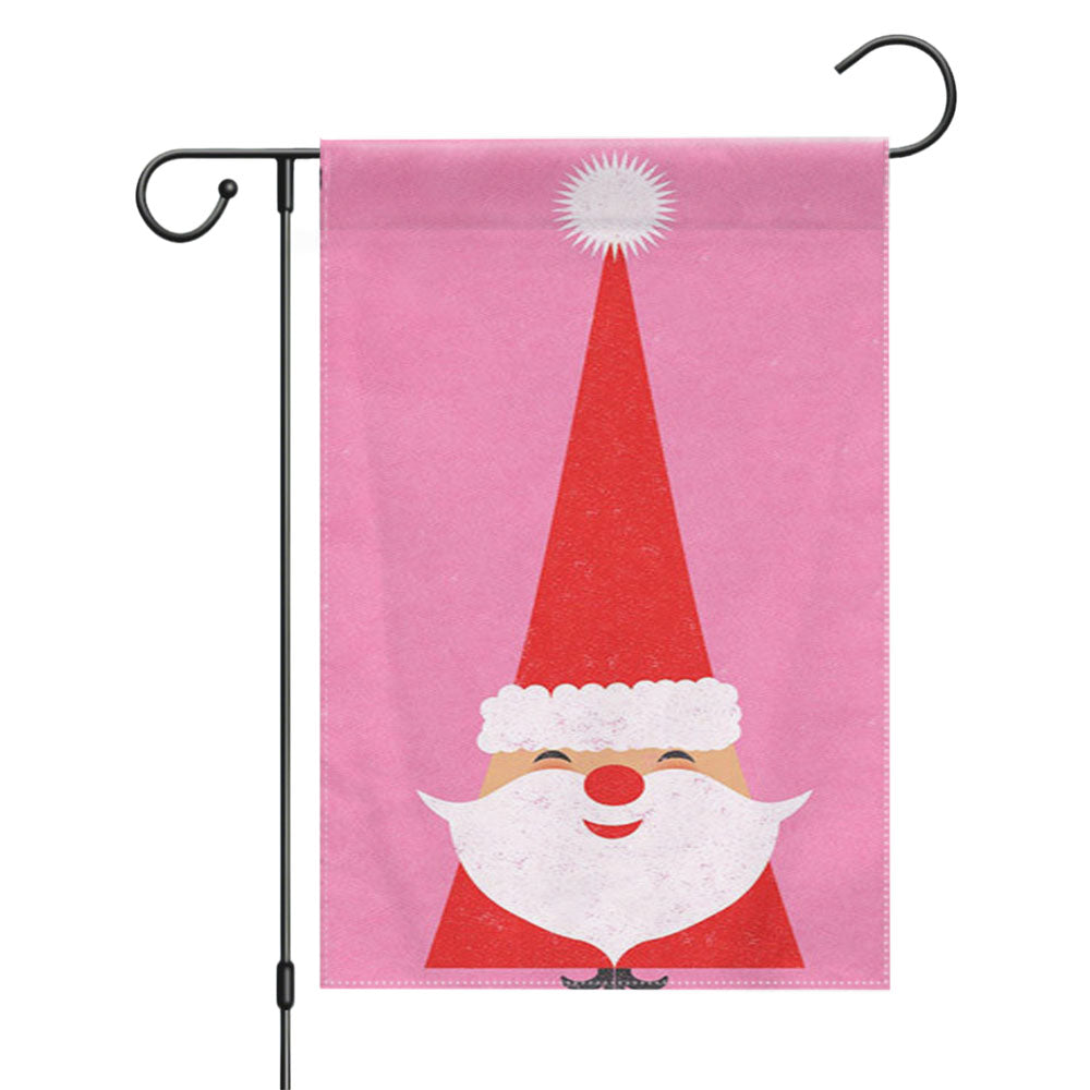 Santa Christmas Garden Flags Yard Outdoor Lawn 12 X 18