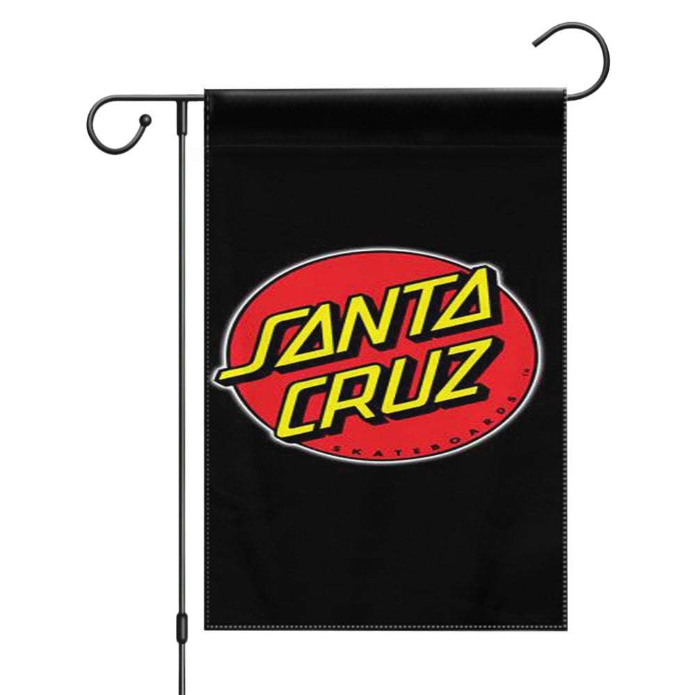 Santa Cruz Logo Garden Flags Yard Outdoor Lawn 12 X 18