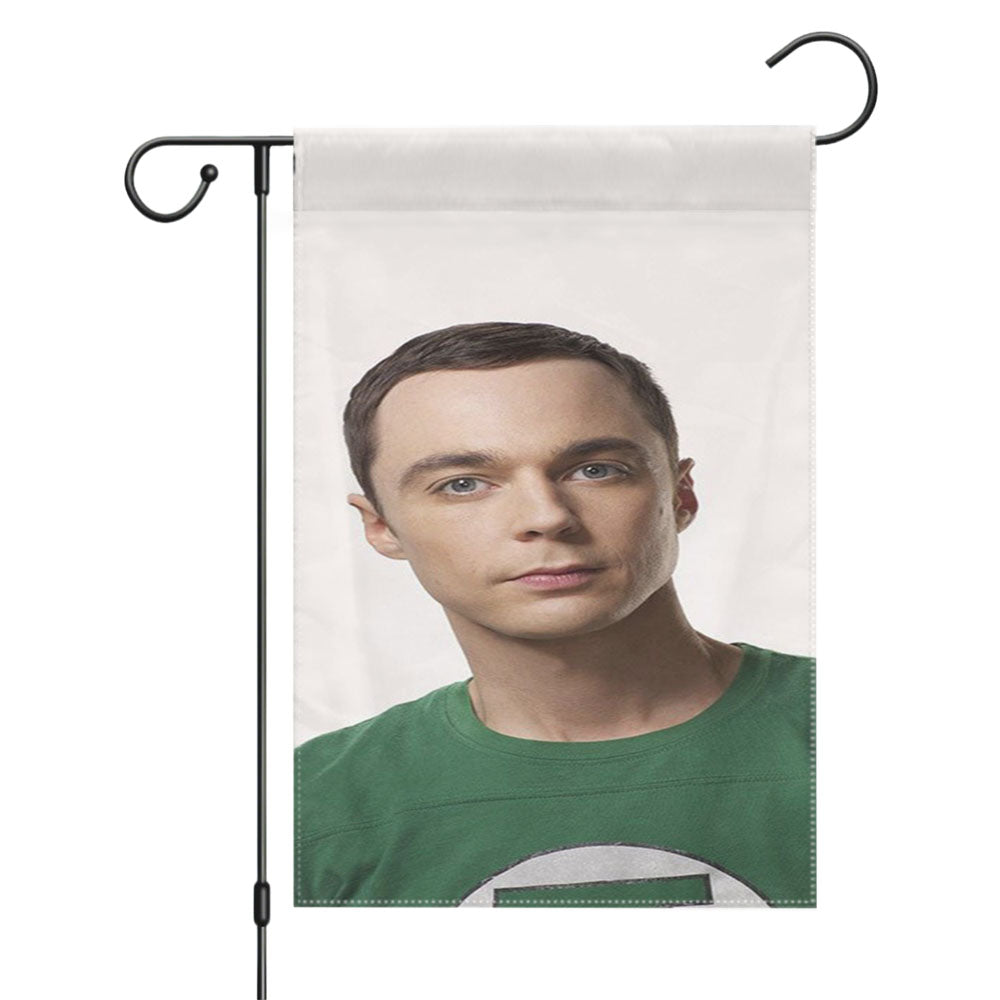 Sheldon Cooper Big Bang Theory Garden Flags Yard Outdoor Lawn 12 X 18