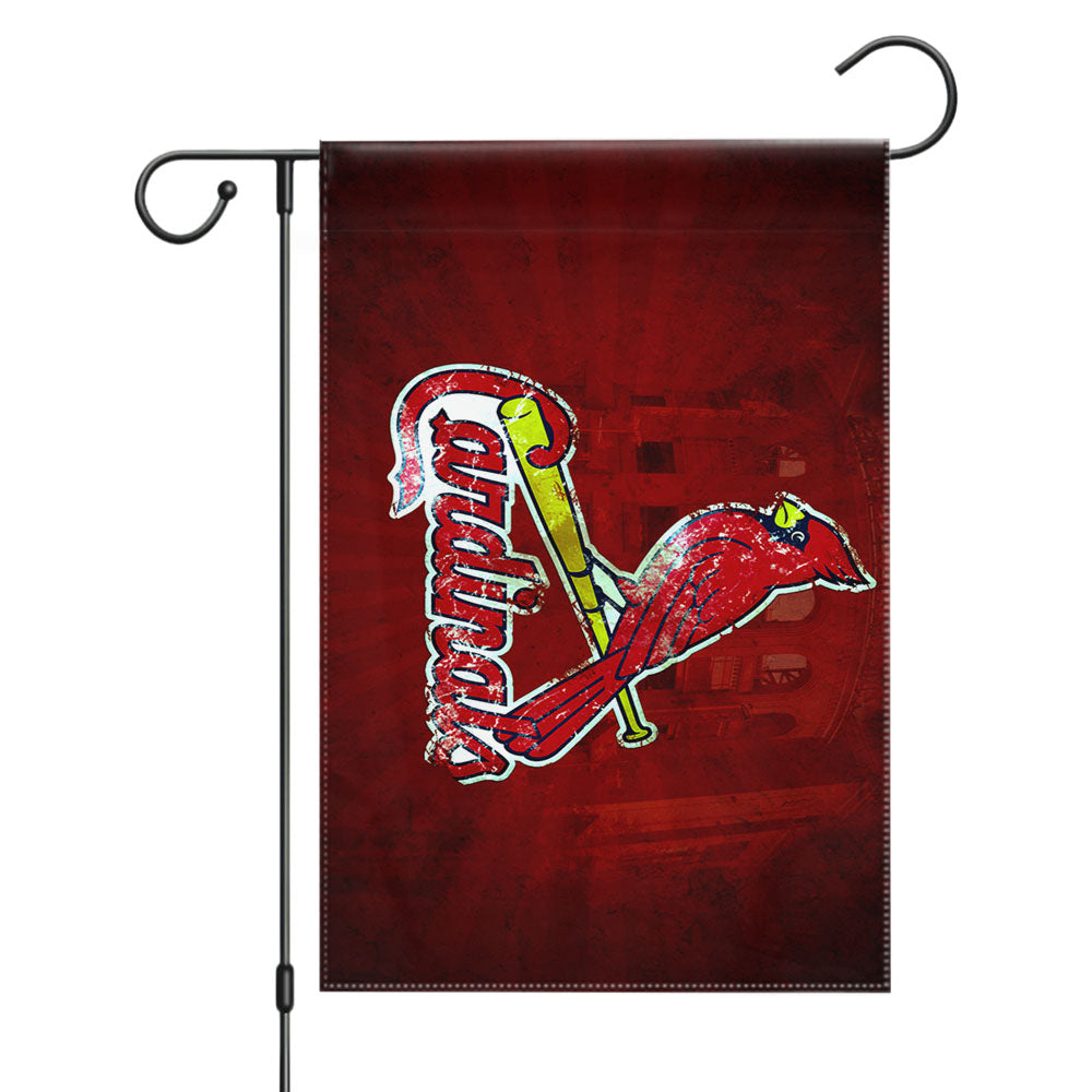 St Louis Cardinals Mlb Baseball Garden Flags Yard Outdoor Lawn 12 X 18