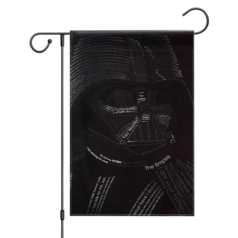 Star Wars Darth Vader Garden Flags Yard Outdoor Lawn 12 X 18