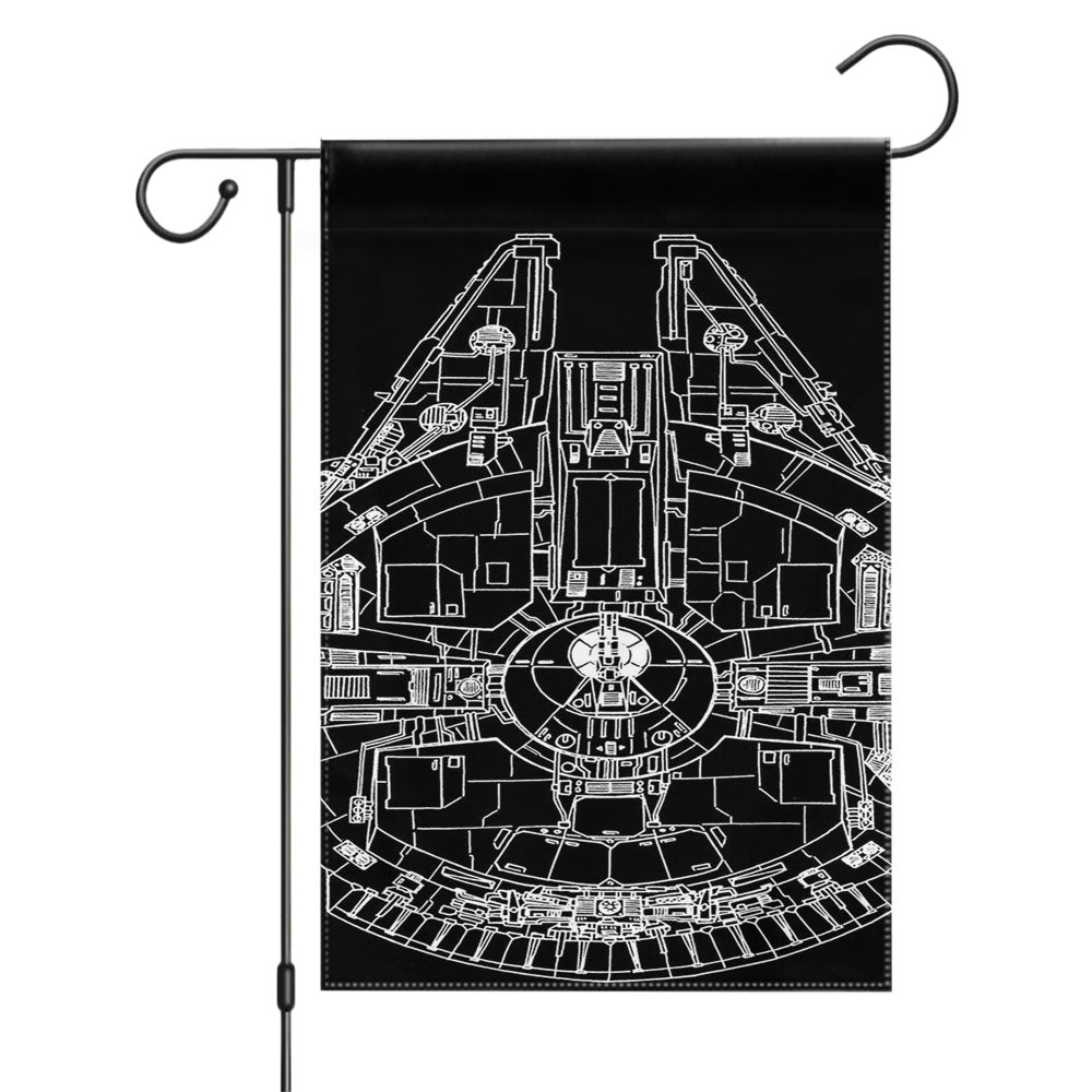 Star Wars Finn Vs Kylo Ren Garden Flags Yard Outdoor Lawn 12 X 18