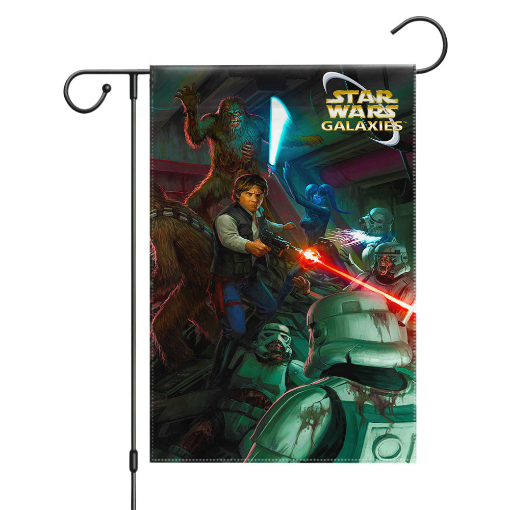Star Wars Grumpy Cat Garden Flags Yard Outdoor Lawn 12 X 18