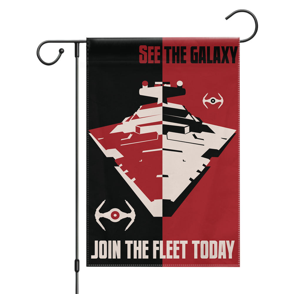 Star Wars Poster Garden Flags Yard Outdoor Lawn 12 X 18