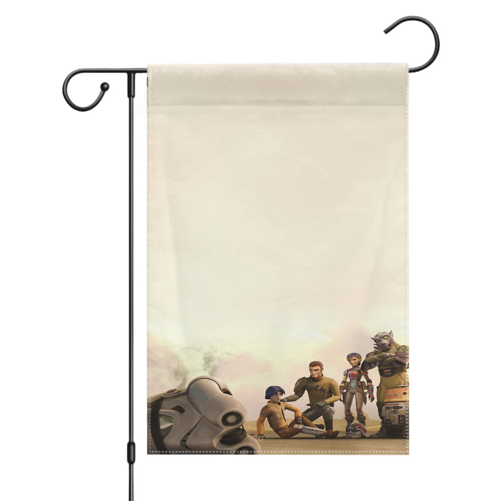 Star Wars Rebels 6 Garden Flags Yard Outdoor Lawn 12 X 18