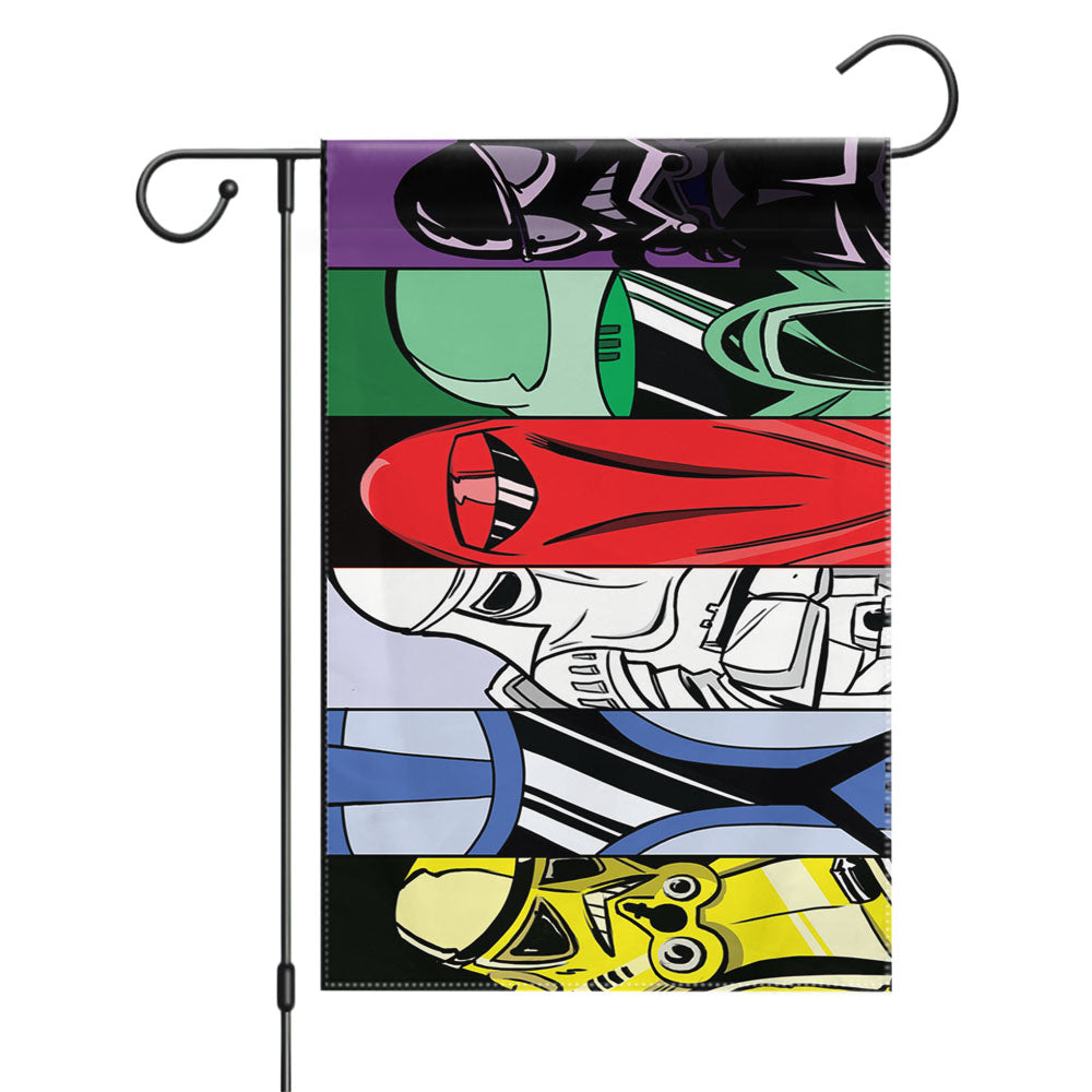 Star Wars Stormtrooper Thug Garden Flags Yard Outdoor Lawn 12 X 18
