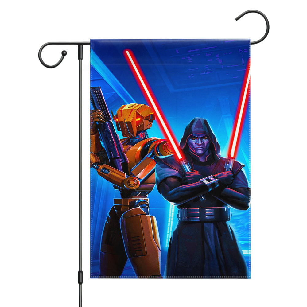 Star Wars Thrawn Chair Garden Flags Yard Outdoor Lawn 12 X 18