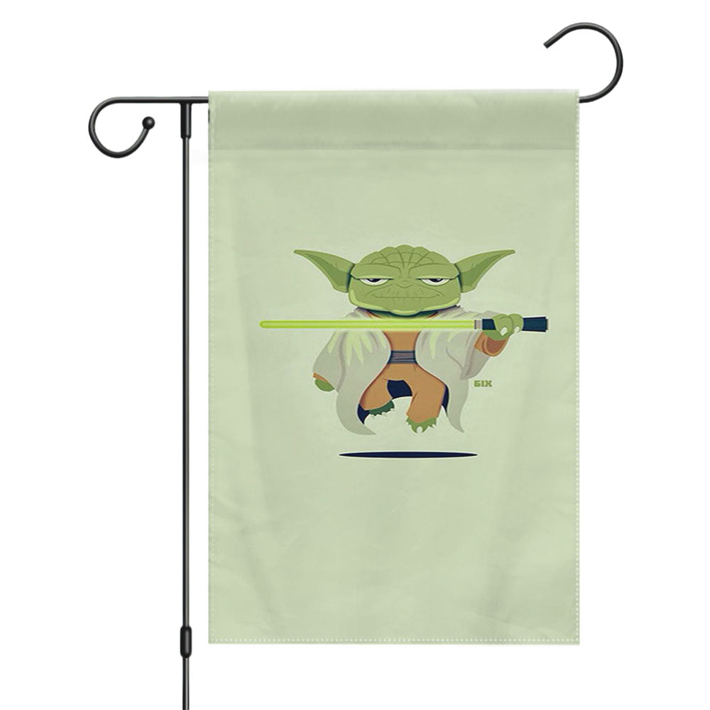 Star Wars Yoda Shades Garden Flags Yard Outdoor Lawn 12 X 18