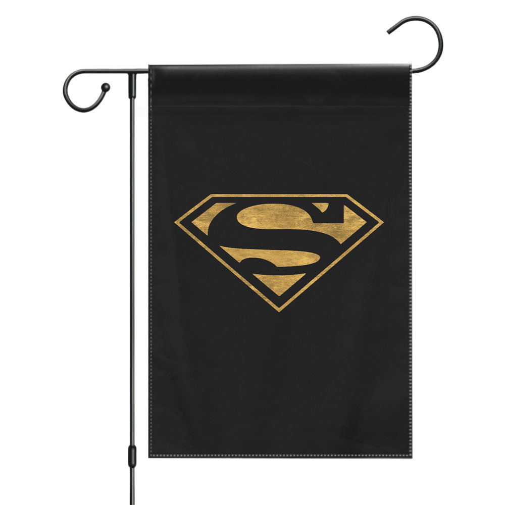 Superman Garden Flags Yard Outdoor Lawn 12 X 18