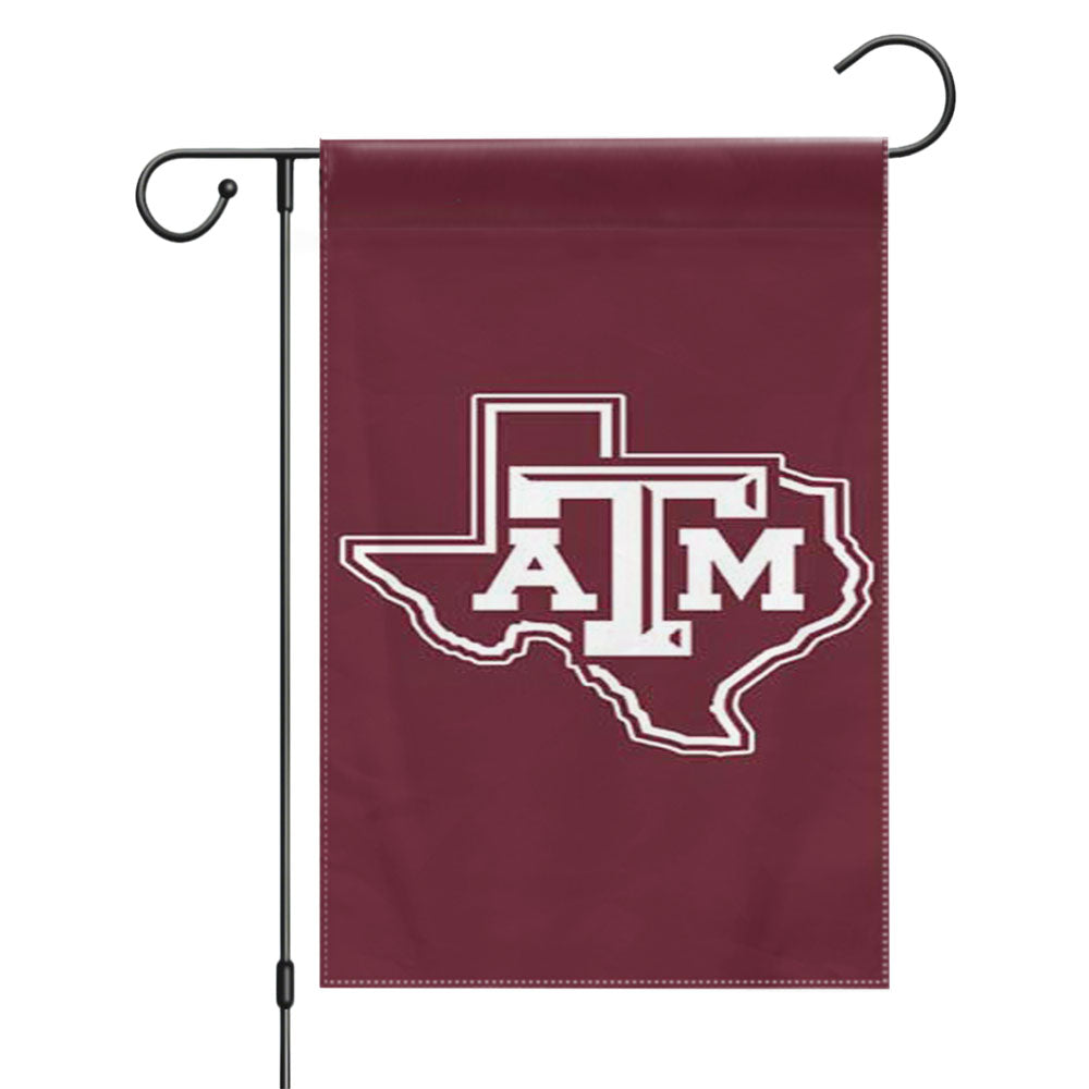 Texas A M Texas Logo Garden Flags Yard Outdoor Lawn 12 X 18