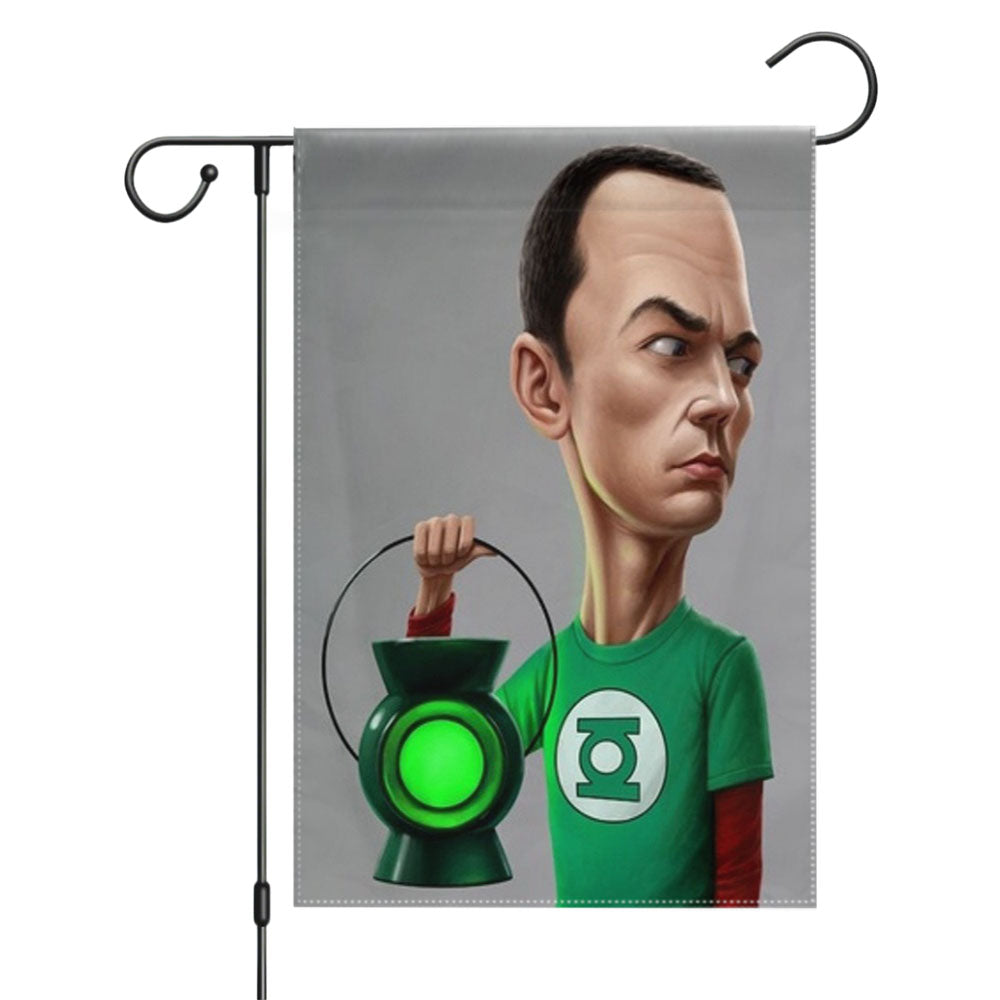 The Big Bang Theory Lamp Garden Flags Yard Outdoor Lawn 12 X 18