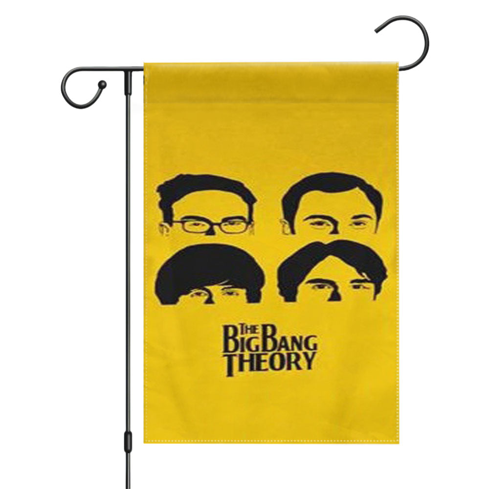 The Big Bang Theorys Garden Flags Yard Outdoor Lawn 12 X 18