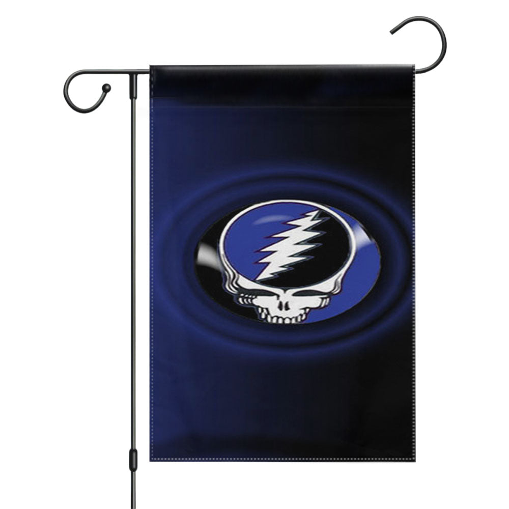 The Grateful Dead Band Garden Flags Yard Outdoor Lawn 12 X 18