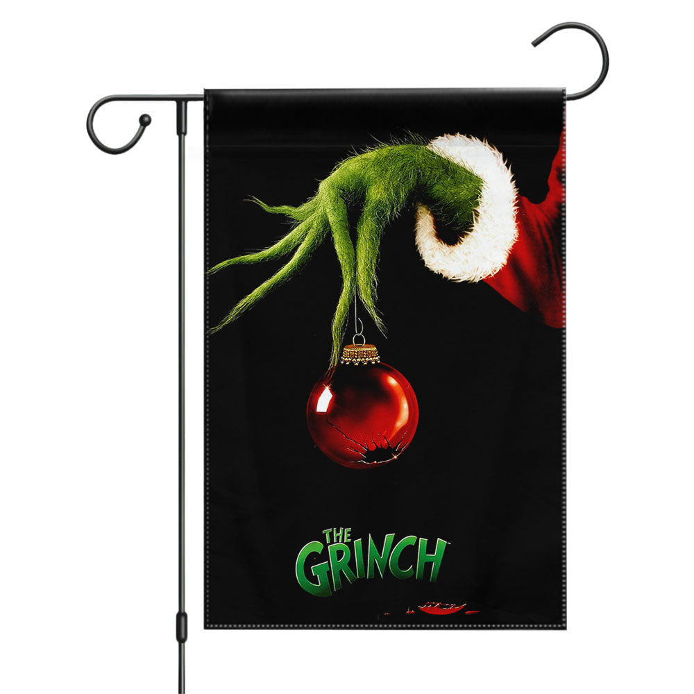 The Grinch Garden Flags Yard Outdoor Lawn 12 X 18