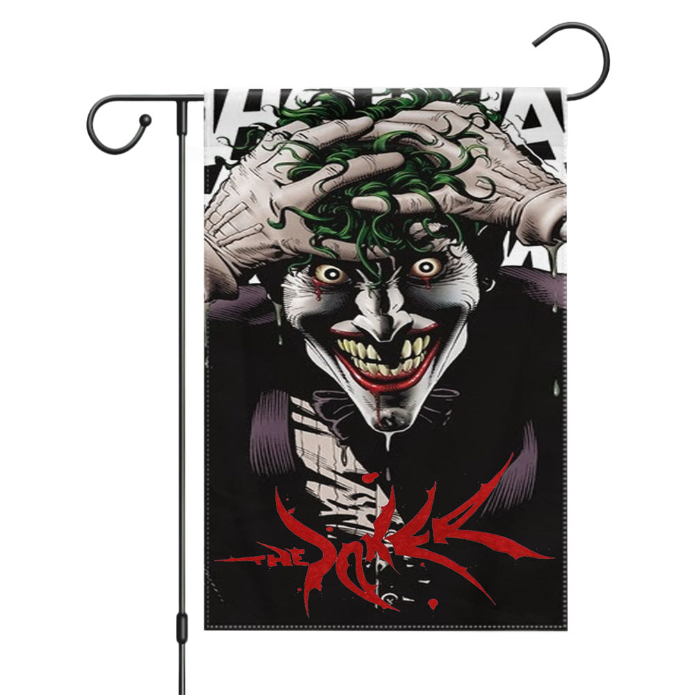 The Joker Garden Flags Yard Outdoor Lawn 12 X 18