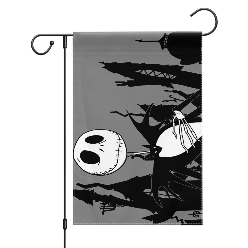 The Nightmare Before Christmas Disney 22 Garden Flags Yard Outdoor Lawn 12 X 18