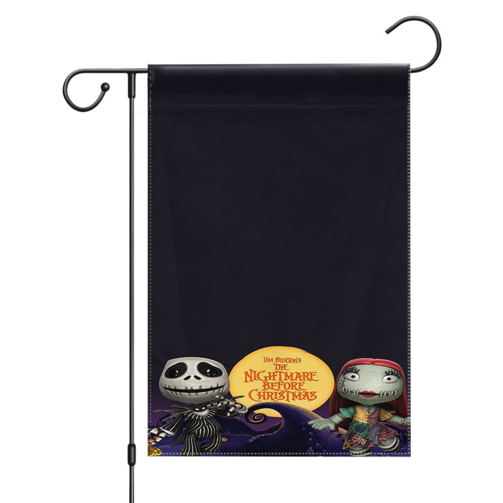 The Nightmare Before Christmas Disney 9 Garden Flags Yard Outdoor Lawn 12 X 18