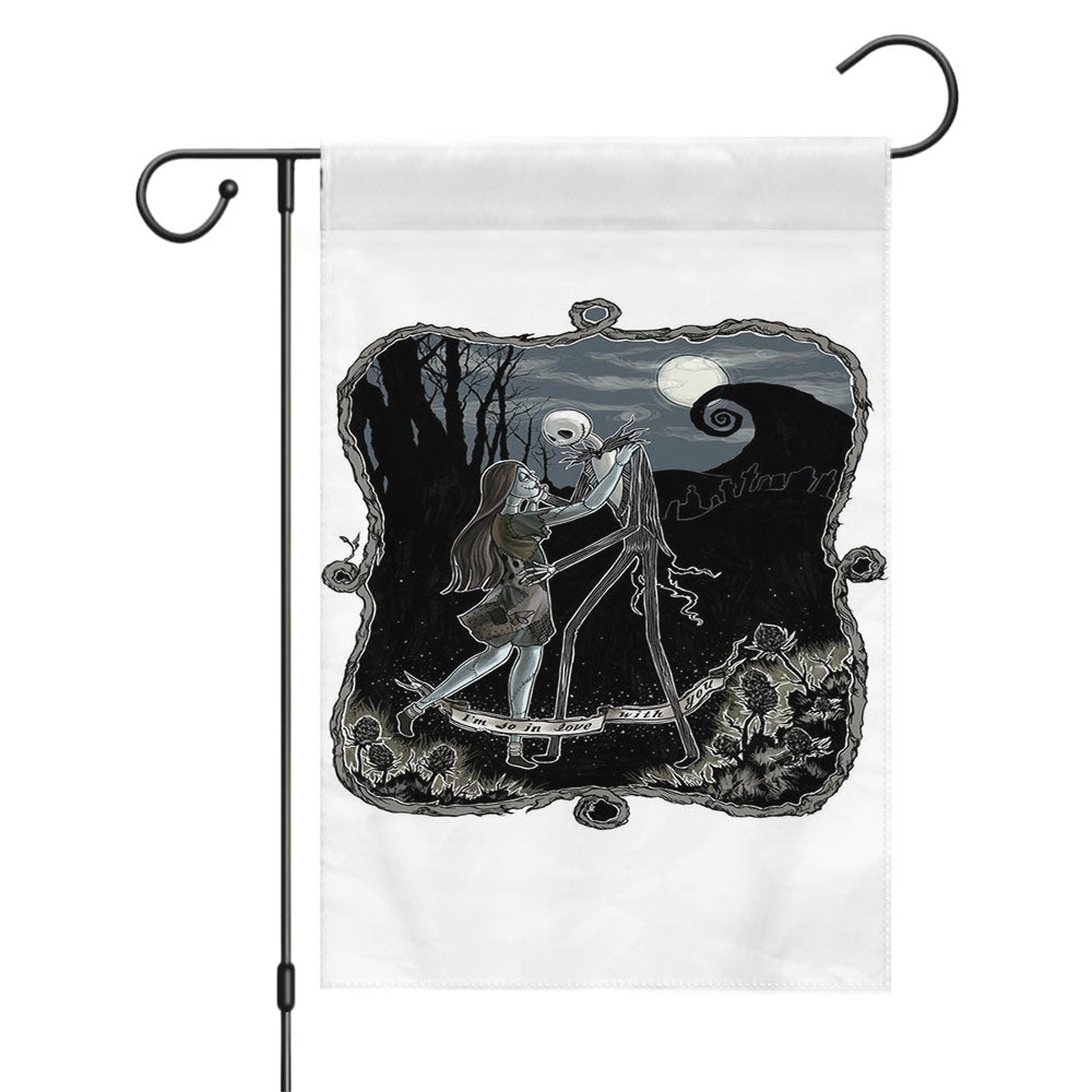 The Nightmare Before Christmas Halloween Minions Garden Flags Yard Outdoor Lawn 12 X 18