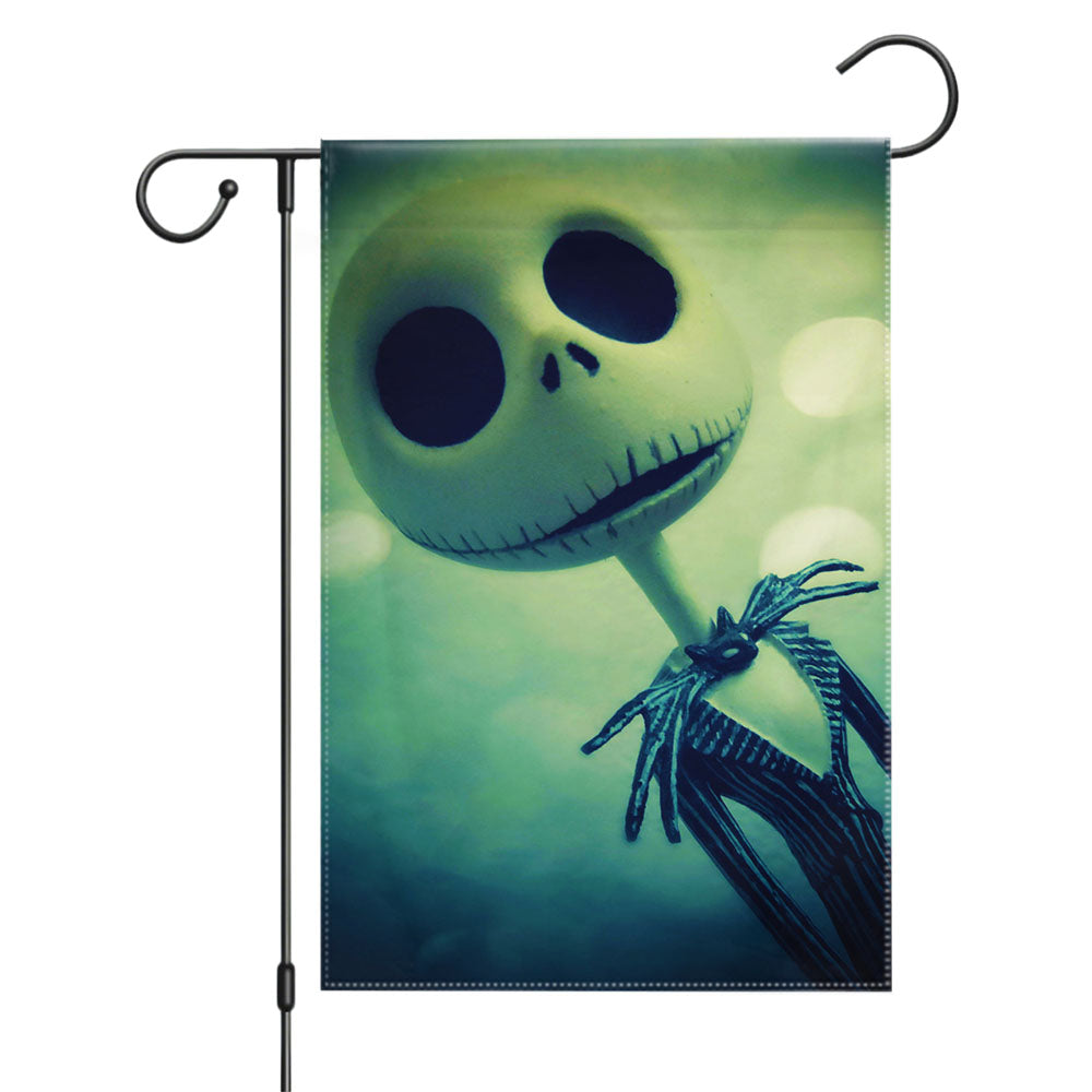 The Nightmare Before Christmas Jack Garden Flags Yard Outdoor Lawn 12 X 18
