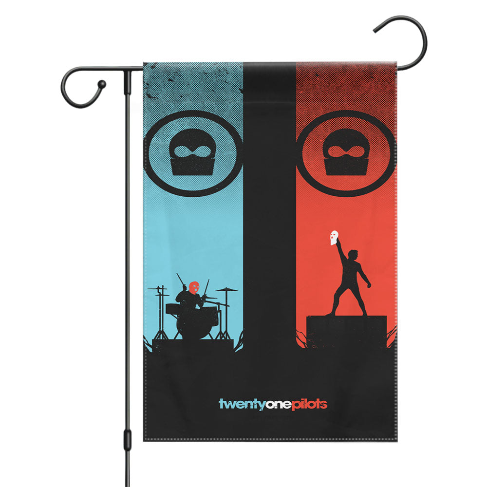 Twenty One Pilot Garden Flags Yard Outdoor Lawn 12 X 18