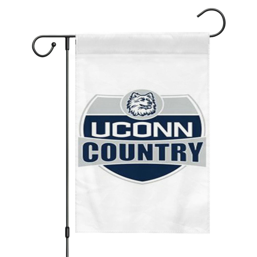 Uconn Country Garden Flags Yard Outdoor Lawn 12 X 18