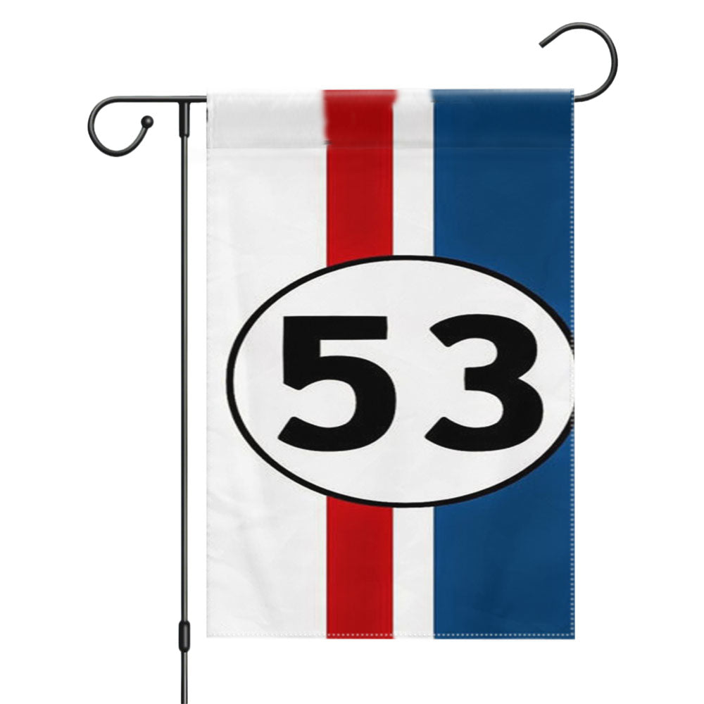 Vw Herbie Garden Flags Yard Outdoor Lawn 12 X 18