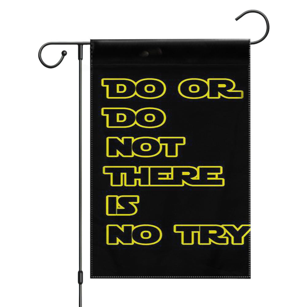 Yoda Quote Star Wars Garden Flags Yard Outdoor Lawn 12 X 18