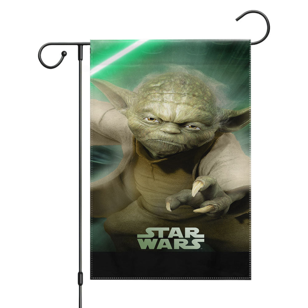 Yoda Star Wars Garden Flags Yard Outdoor Lawn 12 X 18