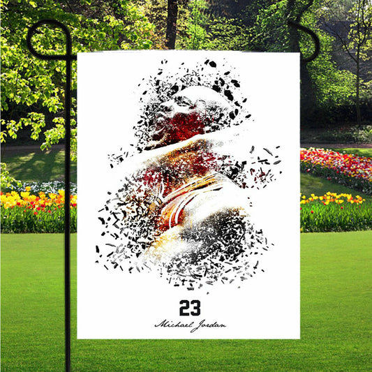 23 Michael Jordan Garden Flag Outdoor Lawn 12X18 Inch