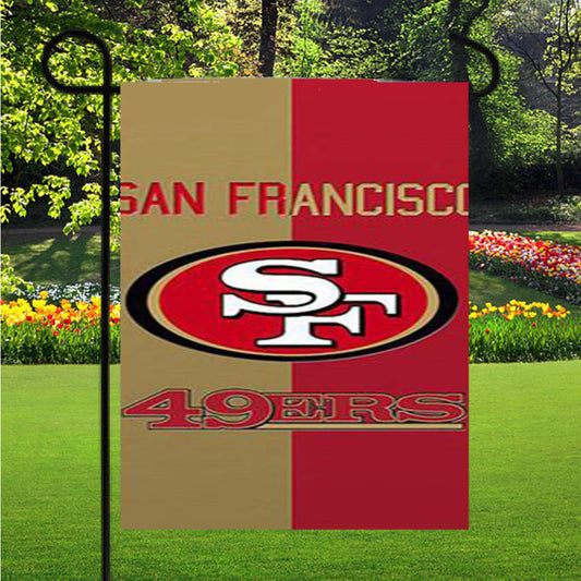 49Ers San Francisco Garden Flag Outdoor Lawn 12X18 Inch
