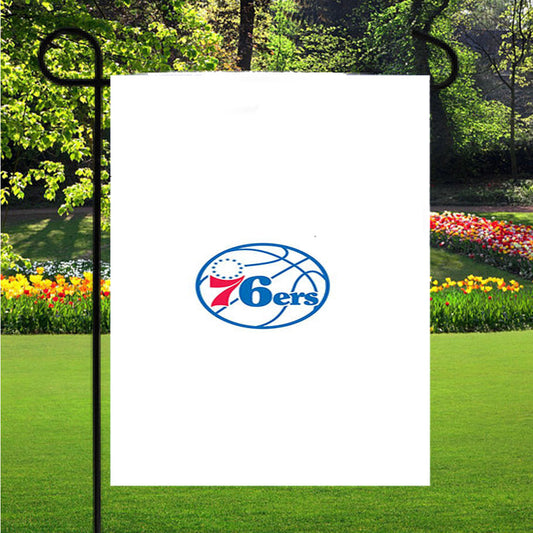76Ers Partial Primary Garden Flag Outdoor Lawn 12X18 Inch