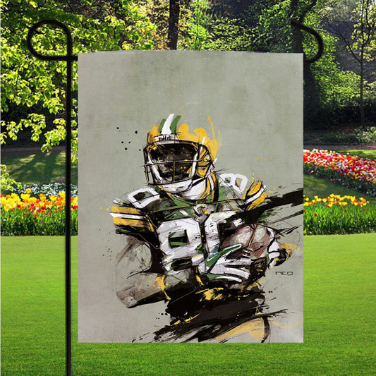 80 Nfl Football Garden Flag Outdoor Lawn 12X18 Inch